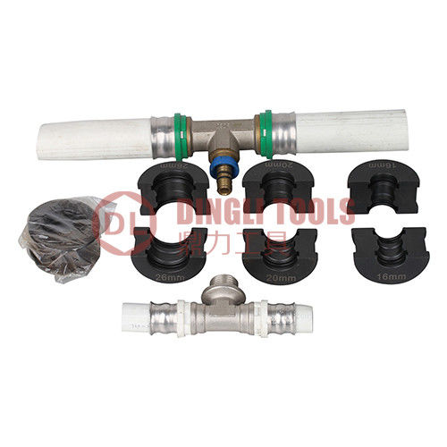 DL-1432-8 HVAC / স্যানিটারি / ওয়াটার হিটিং ফিটিং এর জন্য হাইড্রোলিক পাইপ ক্রিমিং টুল