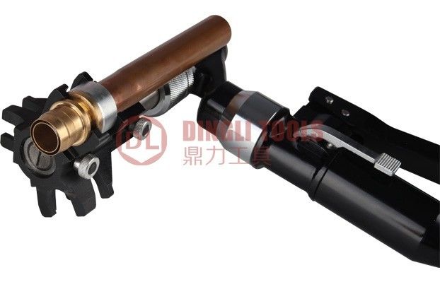 এয়ার কন্ডিশনার পাইপের জন্য DL-1232-3-F হাইড্রোলিক কপার পাইপ প্রেস ফিটিং টুল 3.3 কেজি